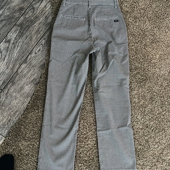 RVCA brand new, never worn, checker black and white. Slightly high waisted - Picture 2 of 4